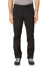 O'Neill Mission Standard Fit Hybrid Water Resistant Chinos in Black at Nordstrom