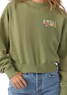 O'Neill Moment Crop Graphic Sweatshirt