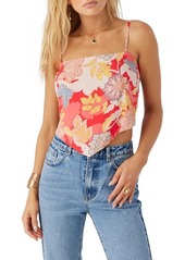 O'Neill Naama Floral Handkerchief Top