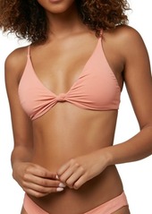 O'Neill Pismo Saltwater Solid Bikini Top