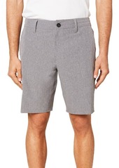 O'Neill Reserve Heather Hybrid Water Resistant Swim Shorts in Grey at Nordstrom