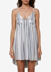 O'Neill Saltwater Solids Stripe Cover-Up Tank Dress