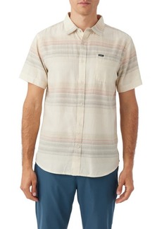 O'Neill Seafarer Stripe Short Sleeve Button-Up Shirt