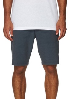O'Neill Stockton Water Resistant Hybrid Shorts in Graphite at Nordstrom