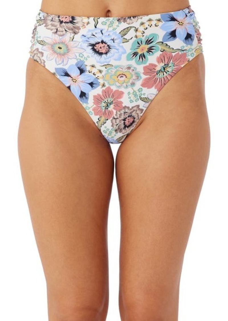 O'Neill Talitha Floral High Cut Bikini Bottoms