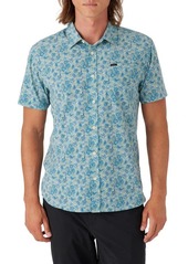 O'Neill TRVLR Traverse Floral Print UPF 50+ Button-Up Shirt