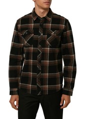 O'Neill Ventura Plaid Flannel Button-Up Shirt