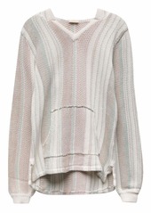 O'NEILL Women's Heated Stipe Pullover Sweater  L