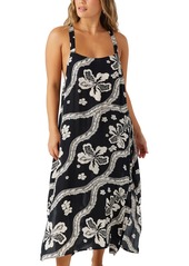 O'Neill Women's Miranda Woven Midi Tank Cover-Up Dress - Black