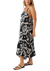 O'Neill Women's Miranda Woven Midi Tank Cover-Up Dress - Black