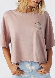 O'Neill Women's State of Mind T-Shirt, Small, Pink