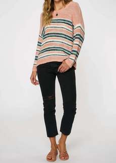 O'Neill Salty Stripe Sweater In Multi Colored