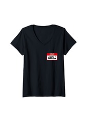 O'Neill Womens Hello My Name Is Oneill Name Oneill Personalized V-Neck T-Shirt