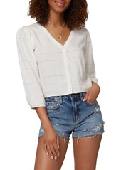 O'Neill Clementine Stripe Button-Up Top