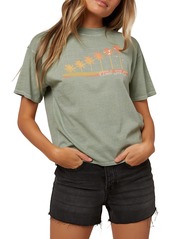 O'Neill Grid Life Graphic Tee in Sage Green at Nordstrom