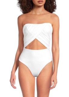 Onia Audrey One-Piece Cutout Swimsuit