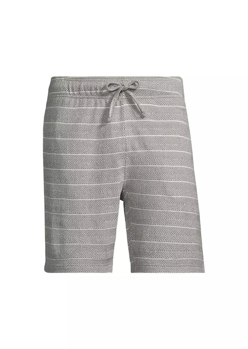 Onia Baja Herringbone Striped Shorts