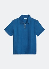 Onia Ben Zip-Up Denim Shirt - M - Also in: XL, S, XXL, L