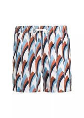 Onia Charles 5-Inch Printed Swim Trunks