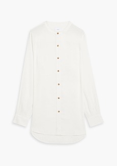 Onia - Air linen-blend shirt - White - XS