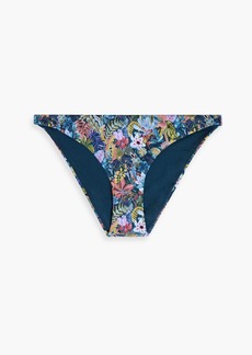 Onia - Ashley Liberty-print low-rise bikini briefs - Blue - XS