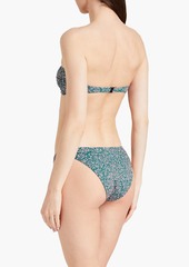 Onia - Ashley printed low-rise bikini briefs - Blue - S