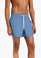 Onia - Charles mid-length cotton-blend swim shorts - Blue - S