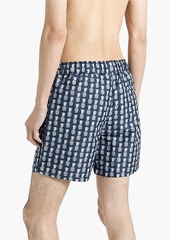 Onia - Charles mid-length printed swim shorts - Blue - L