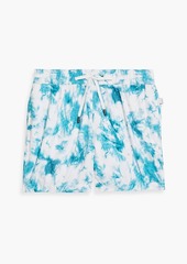 Onia - Charles mid-length printed swim shorts - Blue - M