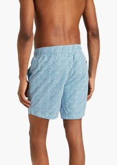 Onia - Charles mid-length printed swim shorts - Blue - S