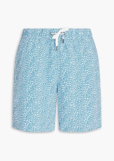 Onia - Charles mid-length printed swim shorts - Blue - S