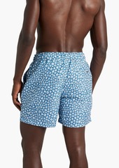 Onia - Charles short-length floral-print swim shorts - Blue - XXL