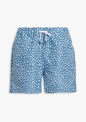 Onia - Charles short-length floral-print swim shorts - Blue - XXL