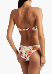 Onia - Chiara Liberty-print low-rise bikini briefs - White - XS
