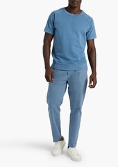 Onia - Cotton-blend twill chinos - Blue - S