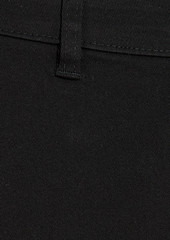 Onia - Cotton-blend twill shorts - Black - 36