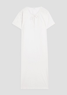 Onia - Cotton-poplin midi dress - White - XS