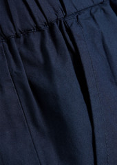 Onia - Cotton-poplin shorts - Blue - M