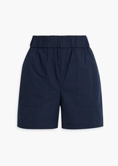 Onia - Cotton-poplin shorts - Blue - XL