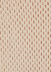 Onia - Crochet-knit cotton-blend wide-leg pants - Neutral - L