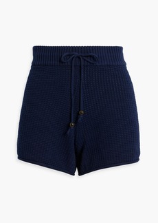 Onia - Crochet-knit cotton shorts - Blue - M