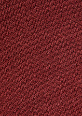 Onia - Crochet-knit linen shorts - Red - M