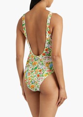 Onia - Floral-print swimsuit - Multicolor - XS