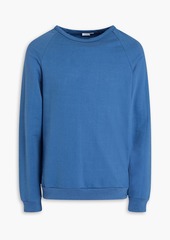 Onia - French cotton-blend terry sweatshirt - Blue - L