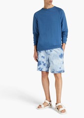 Onia - French cotton-blend terry sweatshirt - Blue - L
