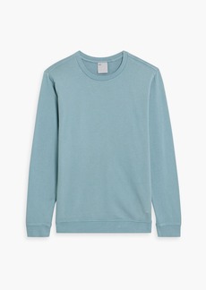 Onia - French cotton-terry sweatshirt - Blue - S