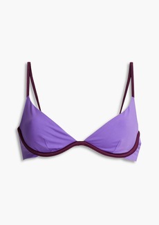 Onia - Helena underwired bikini top - Purple - L