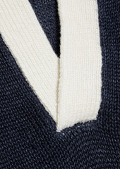 Onia - Johnny linen polo sweater - White - L