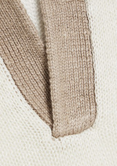 Onia - Johnny linen polo sweater - White - S