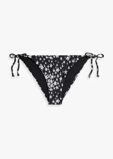 Onia - Kate Liberty-print low-rise bikini briefs - Black - S